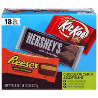 Hershey's Assortment Full Size Chocolate Candy - 18 Each