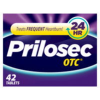 Prilosec OTC Heartburn Relief, Omeprazole, Acid Reducer Tablets, 42 Each