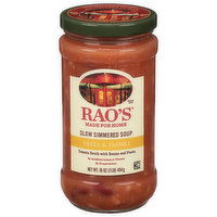 Rao's Soup, Slow Simmered, Pasta & Fagioli, Italian Style - 16 Ounce