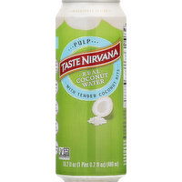 Taste Nirvana Coconut Water, Pulp - 16.2 Ounce
