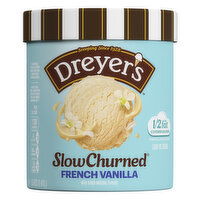 Dreyer's Ice Cream, Light, French Vanilla - 1.5 Quart