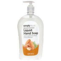 Simply Value Almond Scented Liquid Hand Soap - 33.81 Fluid ounce