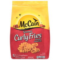 McCain Curly Fries, Seasoned, Potato Fries, 26 Ounce