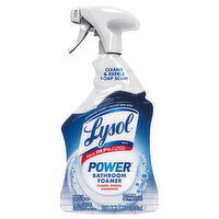 Lysol Power Bathroom Foamer, Atlantic Fresh Scent - 32 Ounce