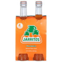 Jarritos Soda, Mandarin, 4 Pack, 4 Each