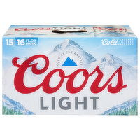 Coors Light Beer, 15 Each