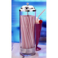 Old Fashioned Straw Dispenser - 1 Each