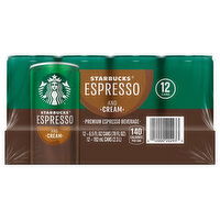 Starbucks Espresso, and Cream, Premium - 12 Each