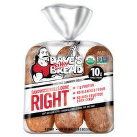 Dave's Killer Bread Organic Done Right Sandwich Rolls - 6 Each