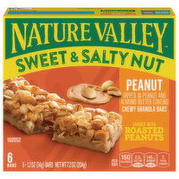 Nature Valley Chewy Peanut Granola Bars - 6 Each