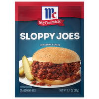 McCormick Sloppy Joes Seasoning Mix, 1.31 Ounce