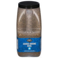 First Street Basil, Coarse Ground, 25 Ounce