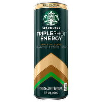 Starbucks Rich Vanilla Energy Coffee Beverage - 11 Fluid ounce