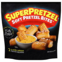 SuperPretzel Pretzel Bites, Jalapeno Cheddar, Soft - 21 Ounce