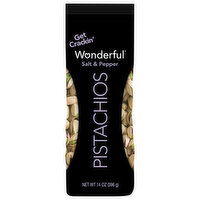 Wonderful Salt & Pepper Pistachios - 14 Ounce