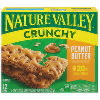 Nature Valley Granola Bars, Peanut Butter, Crunchy - 6 Each