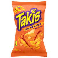 Takis Tortilla Chips, Intense Nacho, Non-Spicy - 9.9 Ounce