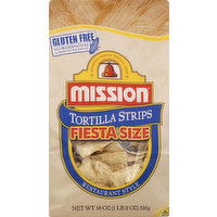 Mission Tortilla Strips, Restaurant Style, Fiesta Size, 18 Ounce