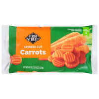 First Street Carrots, Crinkle Cut - 40 Ounce