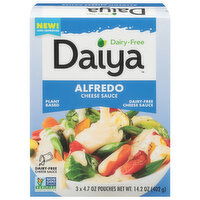 Daiya Cheese Sauce, Dairy-Free, Alfredo - 3 Each