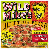 Wild Mike's Rebel 14 Inch Ultimate Supreme Super Sized Pizza - 42.43 Ounce