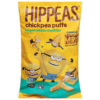 Hippeas Chickpea Puffs, Vegan White Cheddar Flavored, 4 Ounce