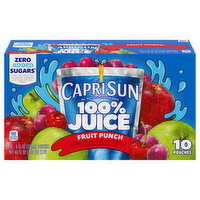 Capri Sun Fruit Punch Juice - 10 Each