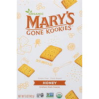 Mary's Gone Kookies Graham-Style Snacks, Organic, Honey - 5 Ounce