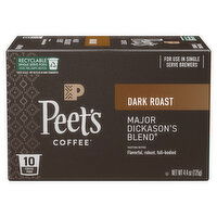 Peet's Coffee Coffee Pods Dark Roast Major Dickason's Blend Coffee