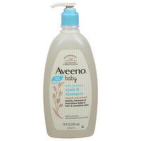 Aveeno Wash & Shampoo, Daily Moisture, 18 Fluid ounce