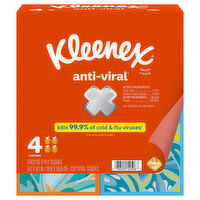Kleenex 3-Ply Anti-Viral Tissue - 4 Each