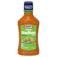 Kraft Dressing, Fat Free, Zesty Italian - 16 Fluid ounce