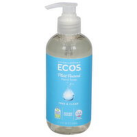 Ecos Hand Soap, Plant Powered, Free & Clear - 11.5 Fluid ounce