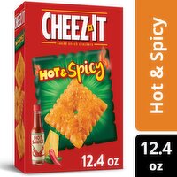 Cheez-It Cheese Crackers, Hot and Spicy - 12.4 Ounce