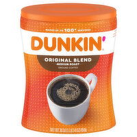 Dunkin' Ground Medium Roast Original Blend Coffee - 30 Ounce