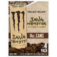 Java Monster Mean Bean Energy Drink - 4 Each
