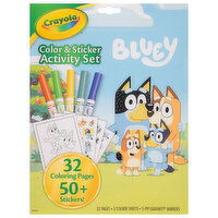 Crayola Color & Sticker Activity Set, Bluey - 1 Each