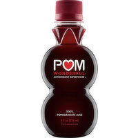 POM Wonderful 100% Juice, Pomegranate - 8 Ounce