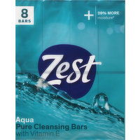 Zest Pure Cleansing Bars, Aqua - 8 Each