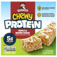 Quaker Chewy Maple & Brown Sugar Granola Bars - 5 Each