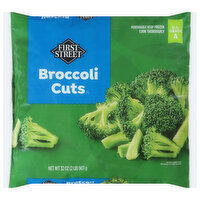 First Street Broccoli Cuts, 32 Ounce