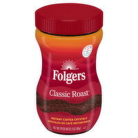 Folgers Instant Coffee Crystals, Classic Roast - 3 Ounce