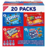 Nabisco Snacks, 20 Packs