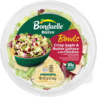 Bonduelle Bowls, Crisp Apple & Butter Lettuce with Chicken - 5.8 Ounce