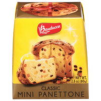 Bauducco Panettone, Classic, Mini, 2.8 Ounce