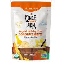 Once Upon a Farm Organic & Dairy-Free Mango Ba-nilla Coconut Melts - 1 Ounce