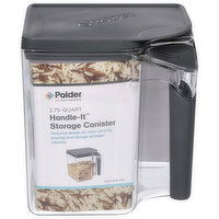 Polder Storage Canister, 2.75 Quart, 1 Each