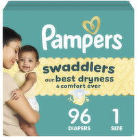 Pampers Swaddlers Diapers - Size 1 (8-14 lbs)