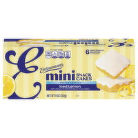Entenmann's Iced Lemon Mini Snack Cakes - 6 Each
