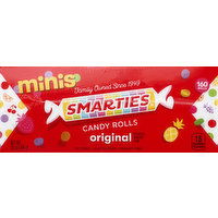 Smarties Candy Rolls, Gluten Free, Minis, Original, 160 Each